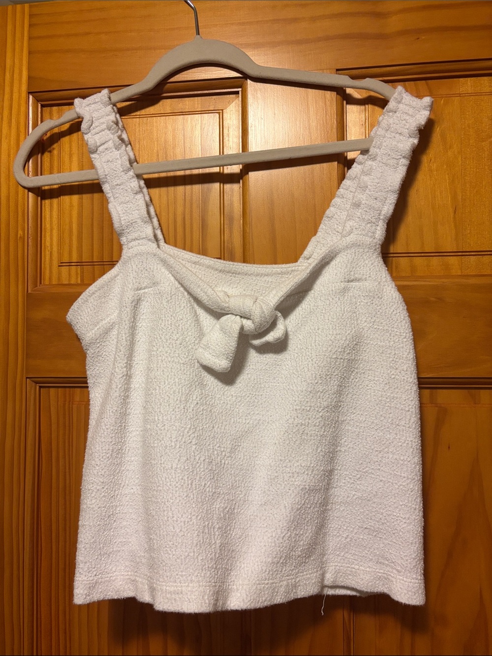 Madewell Knot-Front Tank Top